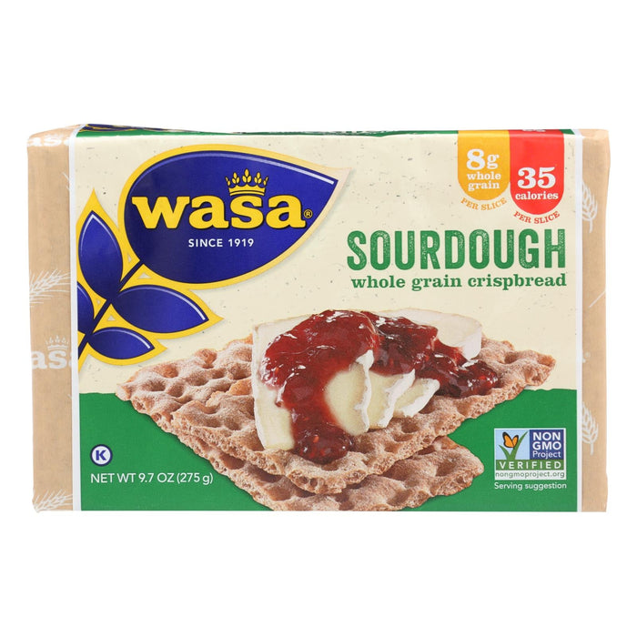 Wasa Rye Sourdough Crispbread, 9.7 Oz. (Pack of 12)