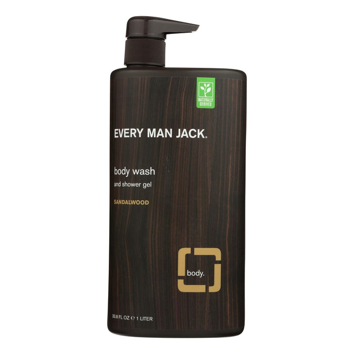 Every Man Jack Sandalwood Body Wash (33.8 Fl Oz.)