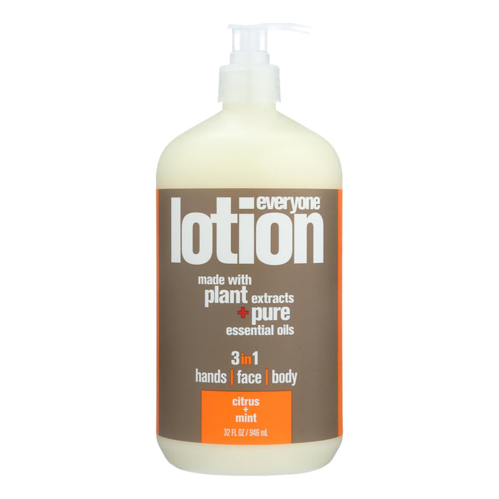 Everyone Lotion Citrus and Mint - 32 Fl Oz. for Refreshing & Revitalizing Skin