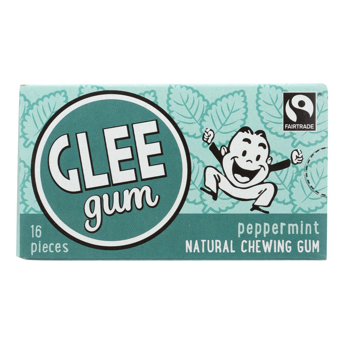 Glee Gum Chewing Gum, Peppermint, 192-Piece Variety Pack (Pack of 12, 16-Piece)
