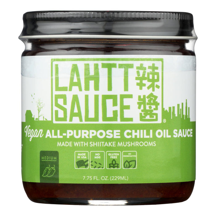 Lahtt Sauce Vegan Chili Oil Sauce Pack of 6 - 7.75 Oz.