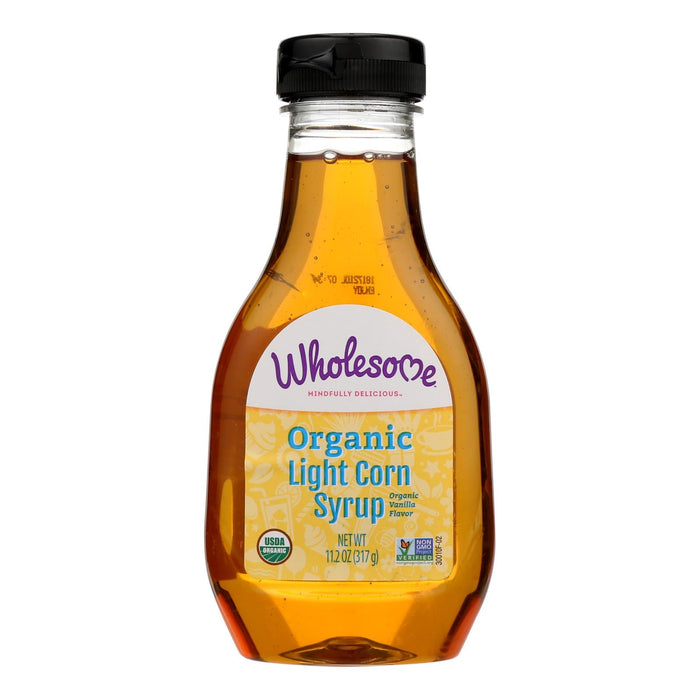 Wholesome Sweeteners Light Corn Syrup Liquid Sweetener - 11.2 Oz. (Pack of 6)