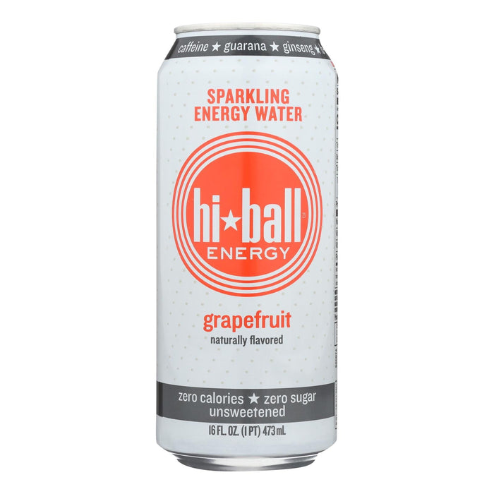 Hi Ball Energy Sparkling Water  - Grapefruit Flavor - 8/16 Fl Oz.