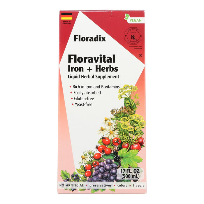 Floradix Floravital Iron and Herbs (17 Fl Oz)