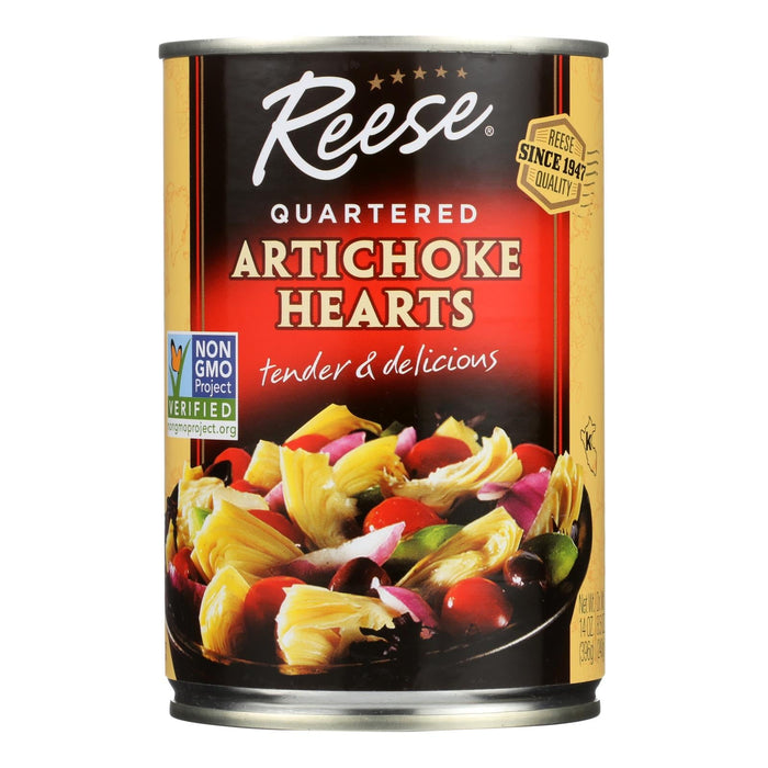 Reese Whole Artichoke Hearts, 14 Oz (Pack of 12)