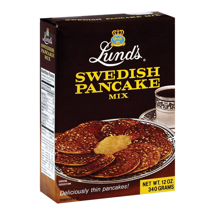 Lund's Authentic Swedish Pancake Mix (12 x 12 Oz.)