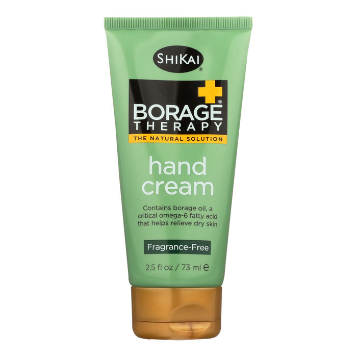 Shikai Borage Therapy Unscented Hand Cream - 2.5 Fl Oz