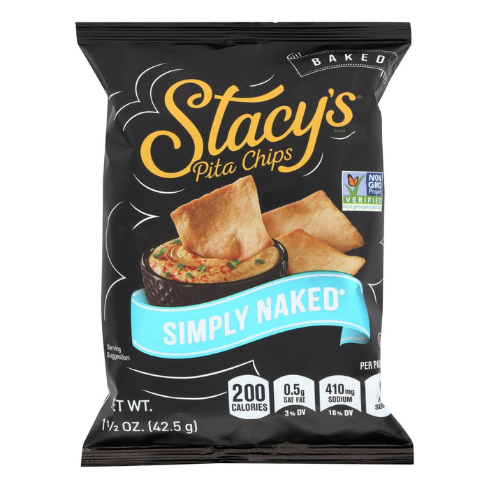 Stacy's Simply Naked Pita Chips, 1.5 Oz (Pack of 24)