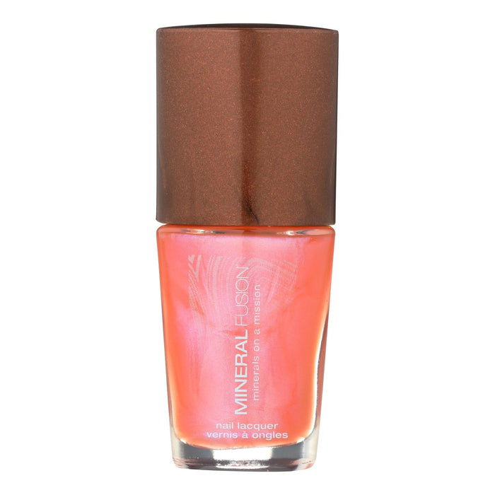 Mineral Fusion Nail Polish Pink Fire Opal 0.33 oz