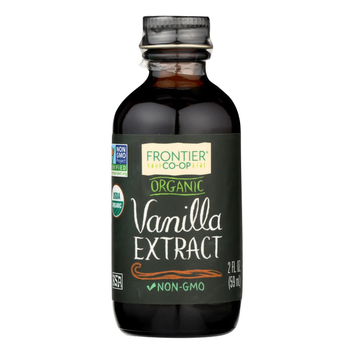Frontier Herb - Organic  Premium Vanilla Extract (2 Oz.)