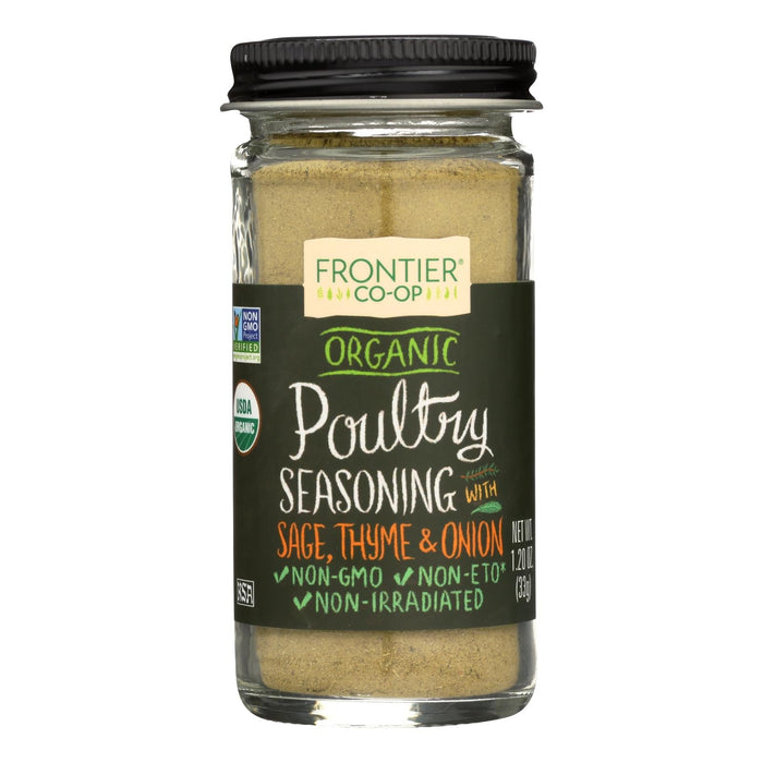 Frontier Herb - Organic  Poultry Seasoning, 1.2 Oz.