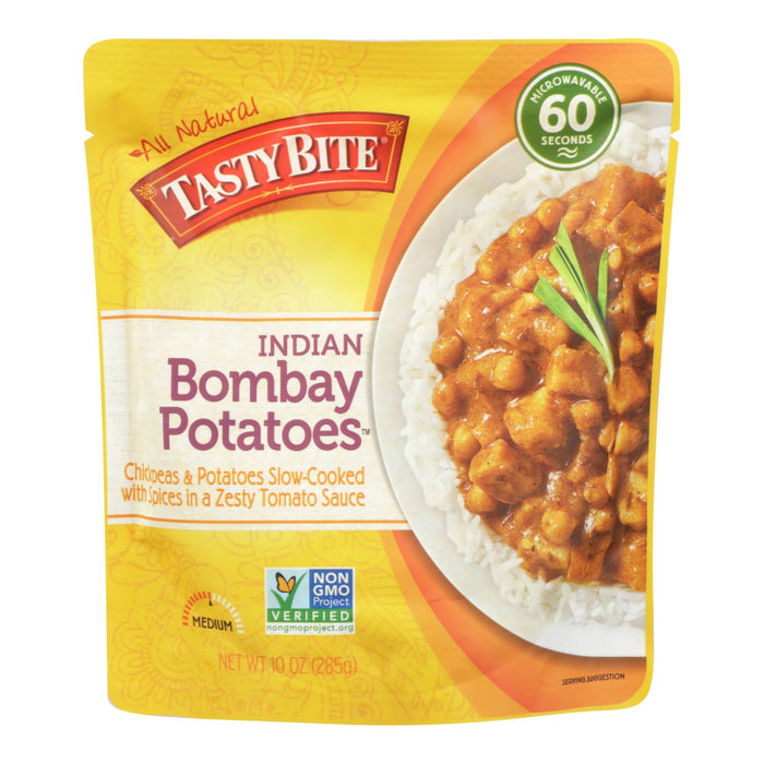 Tasty Bite Indian Cuisine Bombay Potatoes, 10 Oz (Pack of 6)