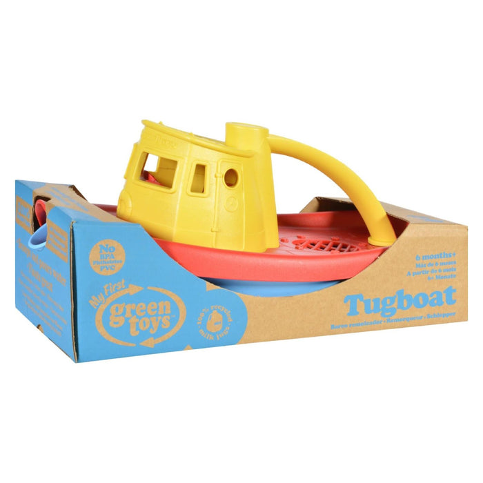Green Toys  Tug Boat - Yellow
