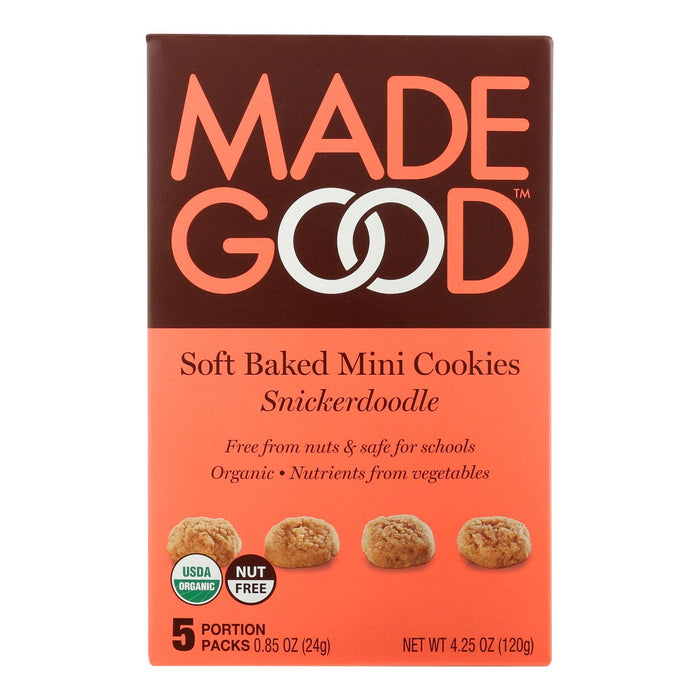 Made Good Soft Mini Snickerdoodle Cookies - 6-Pack, 4.25 Oz
