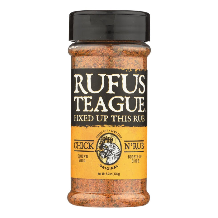 Rufus Teague Spice Rub for Exquisite Chicken and Meats (6 - 6.2 Oz. Packs)