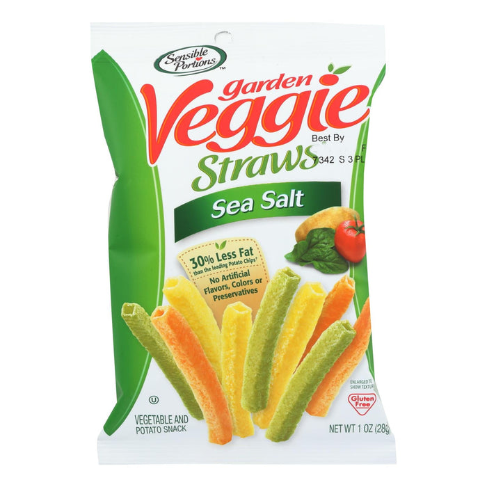 Sensible Portions Garden Veggie Straws - Sea Salt (24 Pack) - 1 Oz.