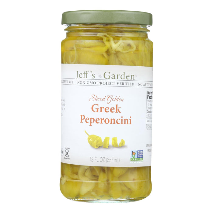 Jeff's Gourmet Greek Pepperoncini, 12 Oz. (Pack of 6)