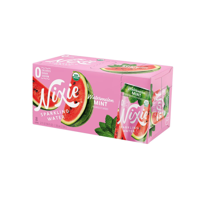 Nixie Watermelon Sparkling Water - Case of 3 - 96 Fl Oz