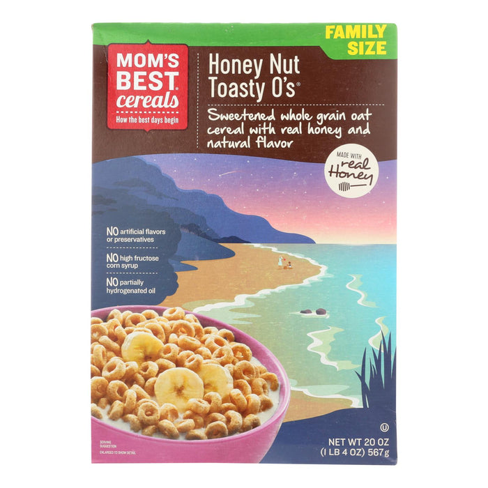Mom's Best Naturals Honey Nuttoasty O's (20 Oz. - Pack of 10)