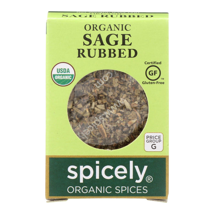 Spicely Organics Organic Sage Rubbed