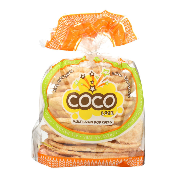 Coco Lite Multigrain Pop Cakes (Pack of 12) - 2.64 Oz.