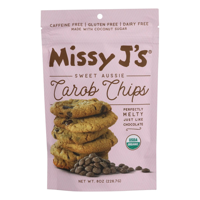 Missy J's Carob Chips (Pack of 6) - Vegan - 8 Oz.