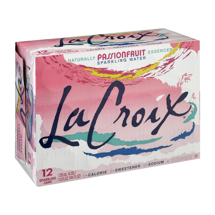 Lacroix Sparkling Water - Passionfruit Flavor - 12 Fl Oz