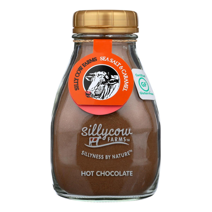 Sillycow Farms Caramel & Sea Salt Hot Chocolate (Pack of 6 - 16.9 Oz.)