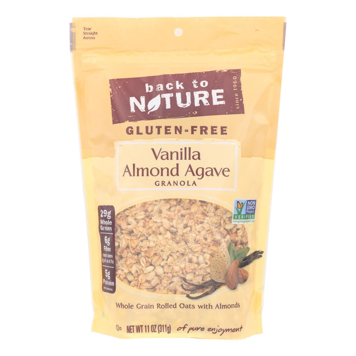 Back To Nature Vanilla Almond Agave Granola - 11 Oz (Pack of 6)