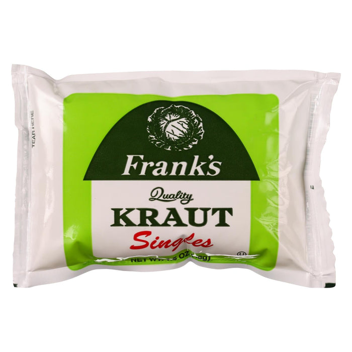 Frank's Kraut (Pack of 18) - Single Serve - 1.5 Oz