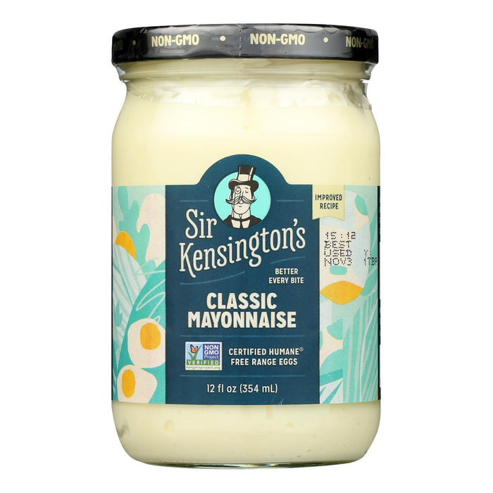 Sir Kensington's Gluten-Free Classic Mayonnaise, 6 Pack - 12 Oz. Bottles