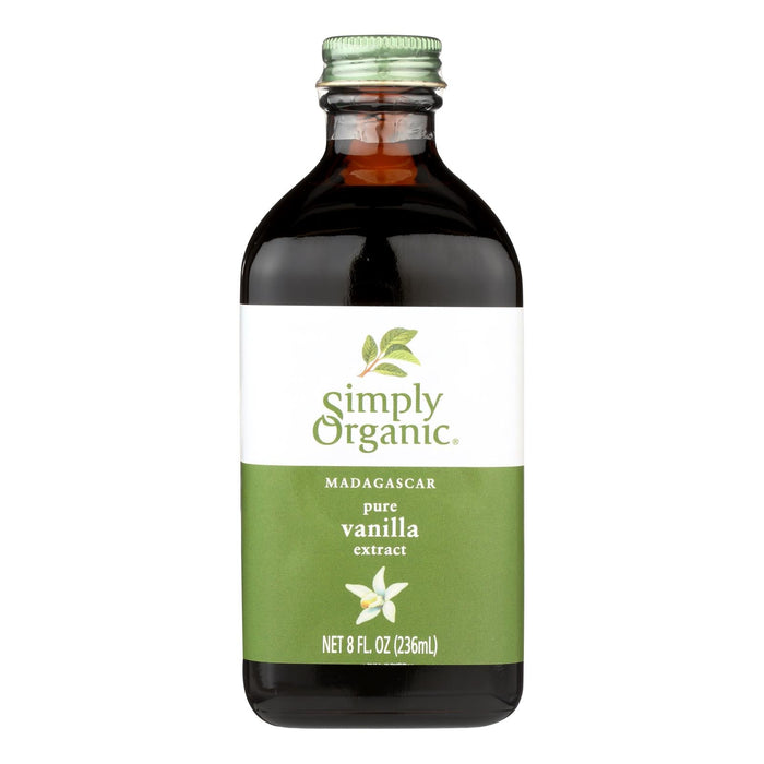 Simply Organic 8 Fl Oz Pure Vanilla Extract (Pack of 6)