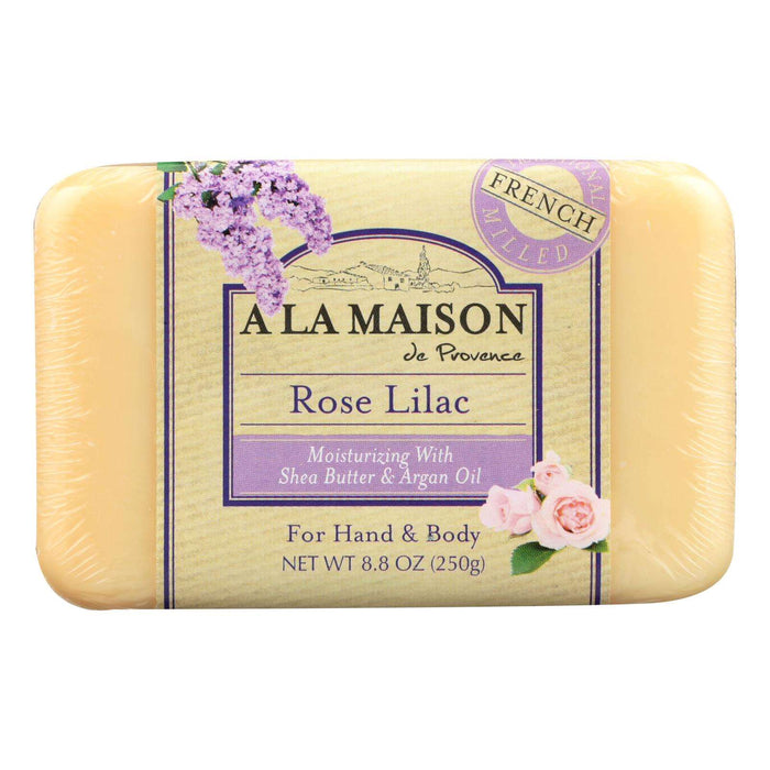 A La Maison Rose Lilac Bar Soap (8.8 Oz.)