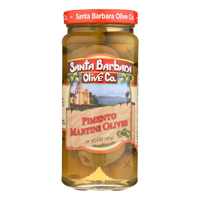 Santa Barbara Olives - Martini Style 5 Oz. (Pack of 6)