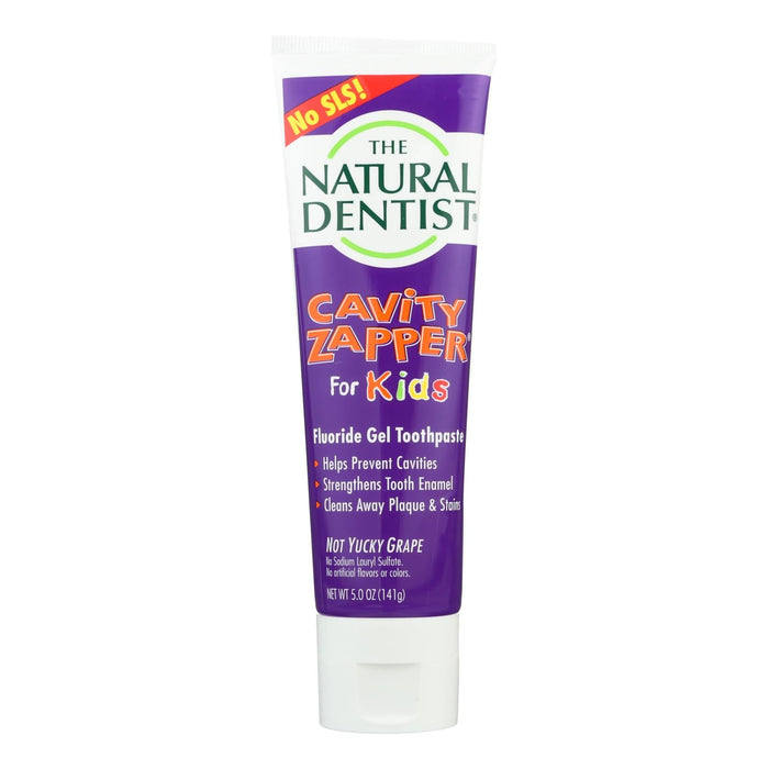 Natural Dentist Kids Cavity Zapper Groovy Grape Toothpaste - 5 oz