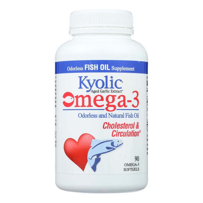 Kyolic Aged Garlic Extract - EPA Cardiovascular Support (90 Softgels)