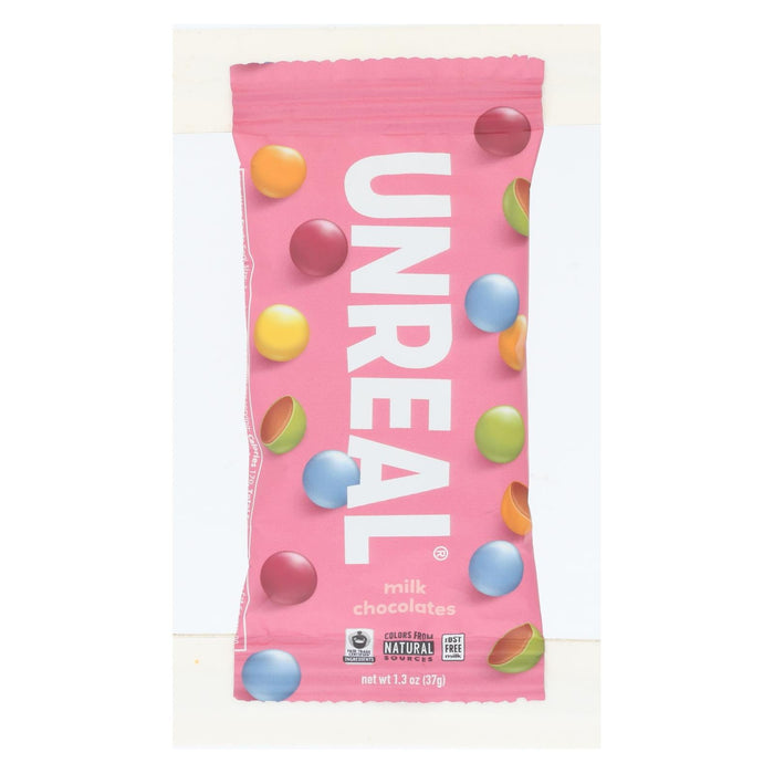 Unreal Milk Chocolate Gems (Pack of 12 - 1.3 Oz.)