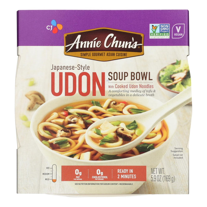 Annie Chun's Udon Soup Bowl 6-Pack, 5.9 oz