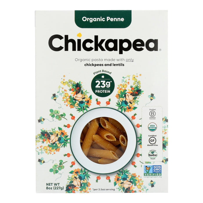 Chickapea Gluten-Free Penne Pasta, 6 Pack of 8 oz. Bags