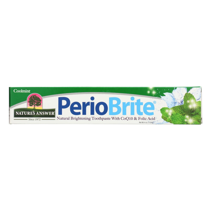 Nature's Answer - Cool Mint Toothpaste (4 Oz.)