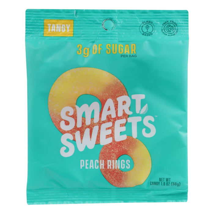 Smartsweets Gummy Peach Rings, 1.8 Oz. (Pack of 12)