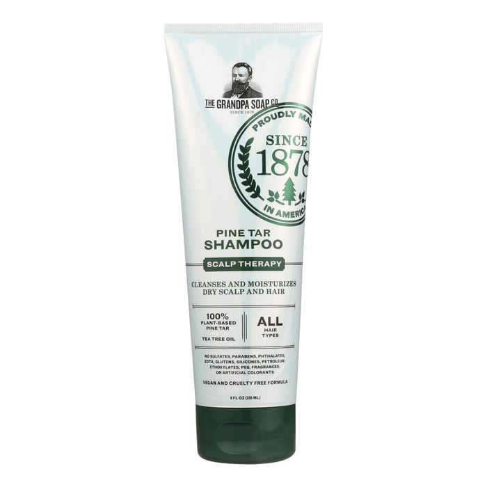 Grandpa's Pine Tar Shampoo for Scalp Relief (8 Fl Oz)