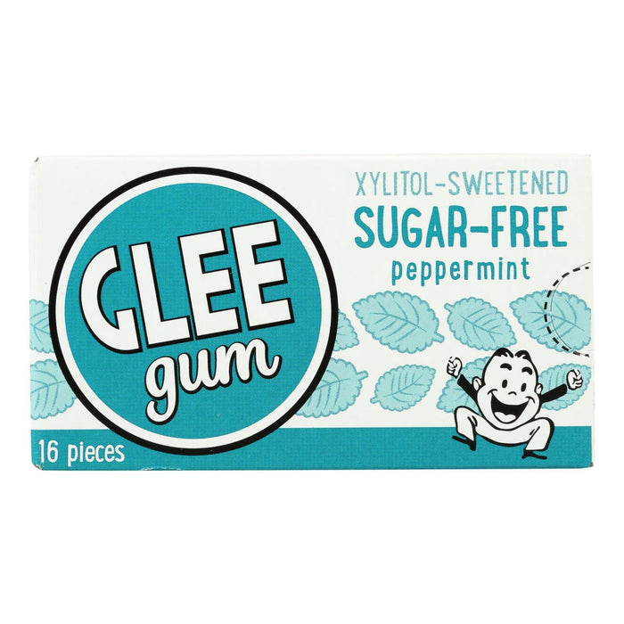 Glee Gum Refresh Mint Chew Sugar Free (Pack of 16 - 12 Pieces)