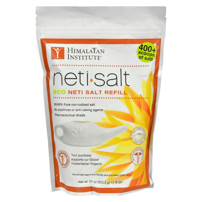 Himalayan Institute Neti Pot Salt, 1.5 Lbs