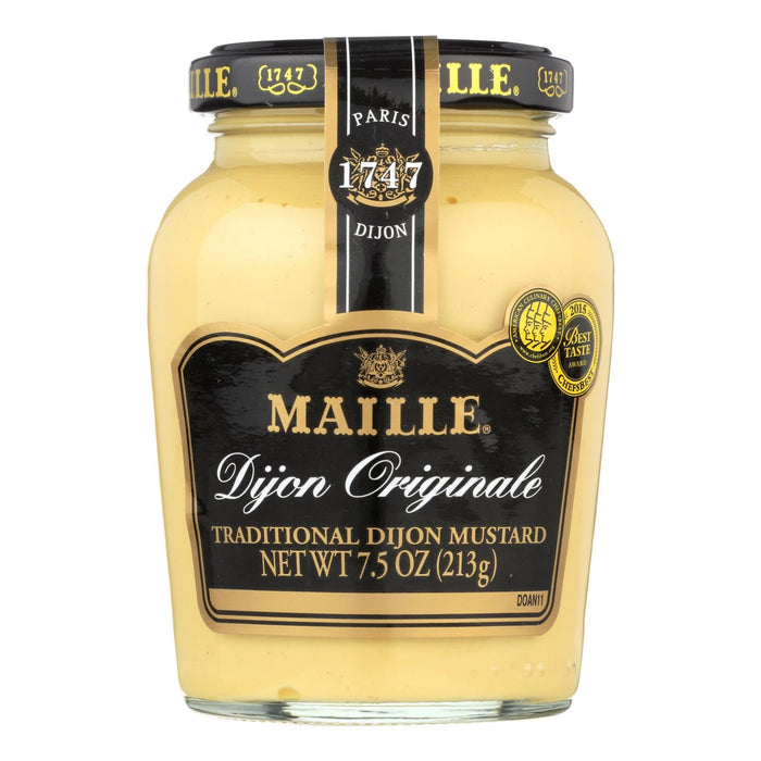 Maille Classic Dijon Mustard, Pack of 6, 7.5 Oz. Bottles