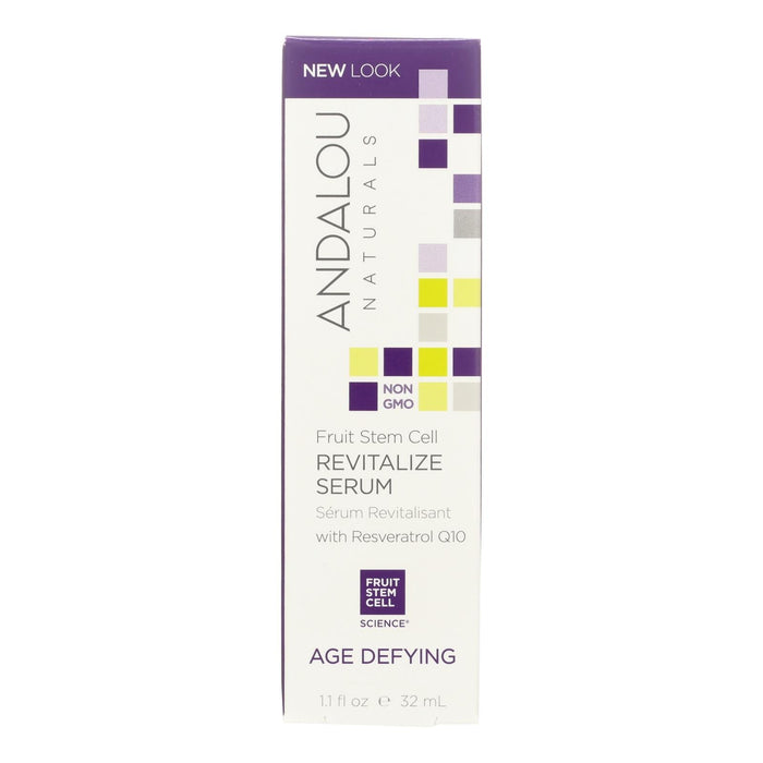 Andalou Naturals Revitalize Age-Defying Serum Fruit Stem Cell