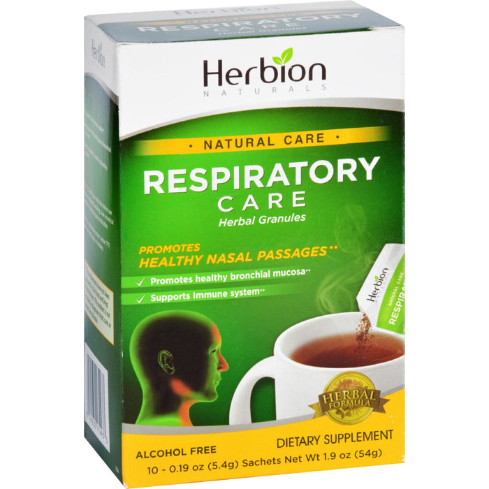 Herbion Naturals Respiratory Care - 10-Pack Herbal Granules