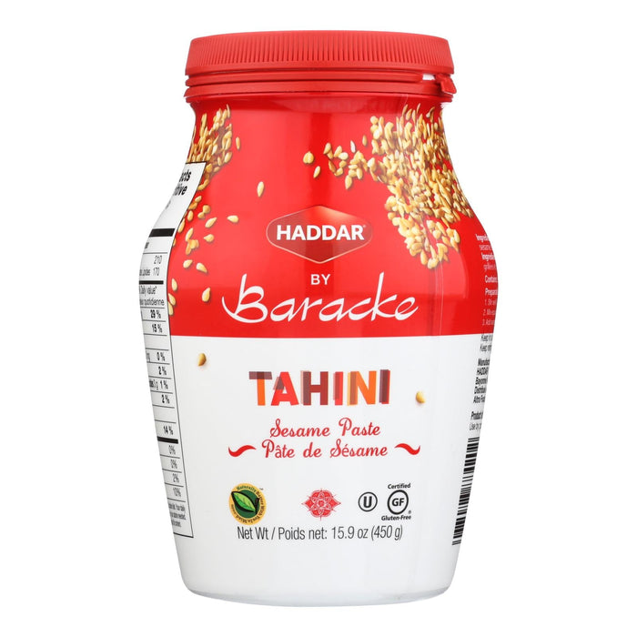 Haddar Tahini Authentic Sesame Paste (Pack of 12 - 15.9 Oz.)