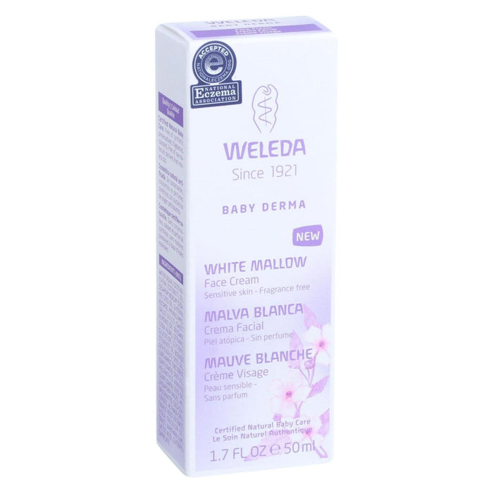 Weleda Baby Derma White Mallow Comforting Face Cream (1.7 Oz)