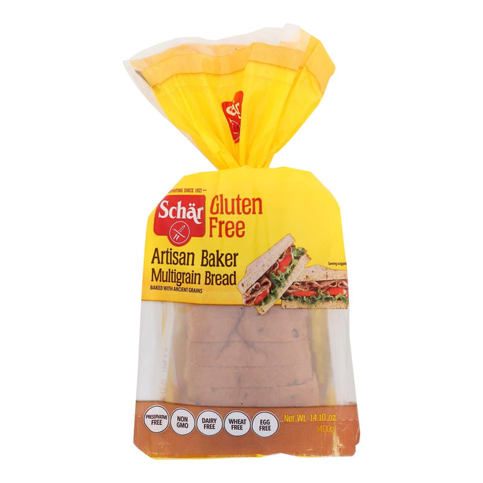 Schar Gluten-Free Multigrain Artisan Bakery Bread (Pack of 8 - 14.1 Oz.)